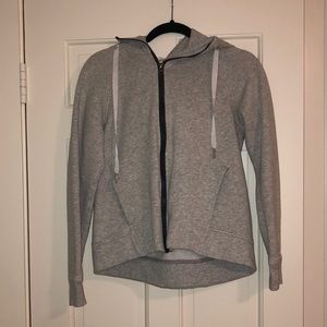 Grey LuluLemon Zip-Up